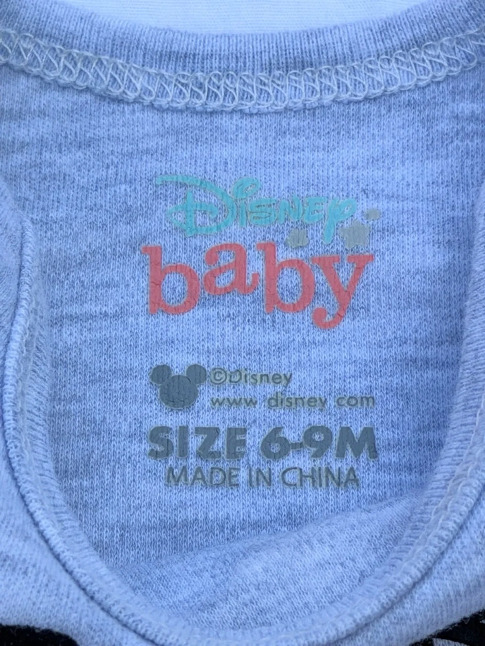 6-9 MTH Disney Baby Mickey & Friends Bodysuit Set - Yellow, Red, Gray, Black